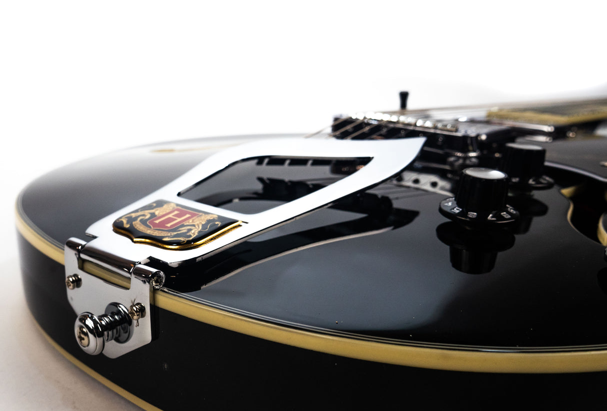 Hagstrom Alvar elektrisk gitar (svart)