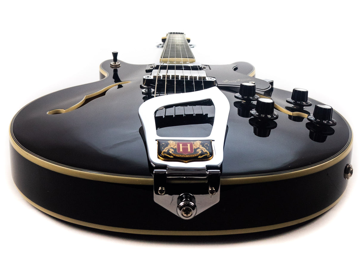 Hagstrom Alvar elektrisk gitar (svart)
