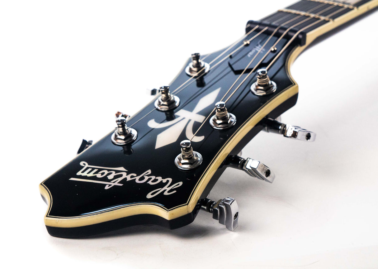 Hagstrom Alvar elektrisk gitar (svart)