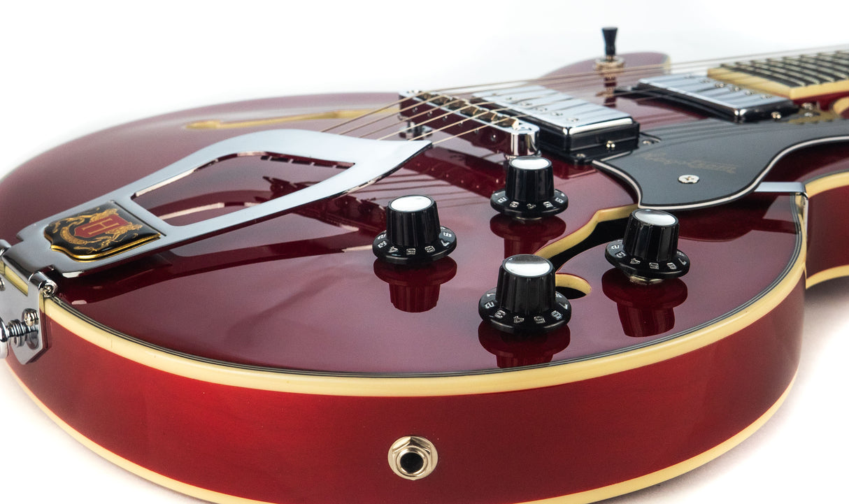 Hagstrom Alvar elektrisk gitar ( Wild Cherry )
