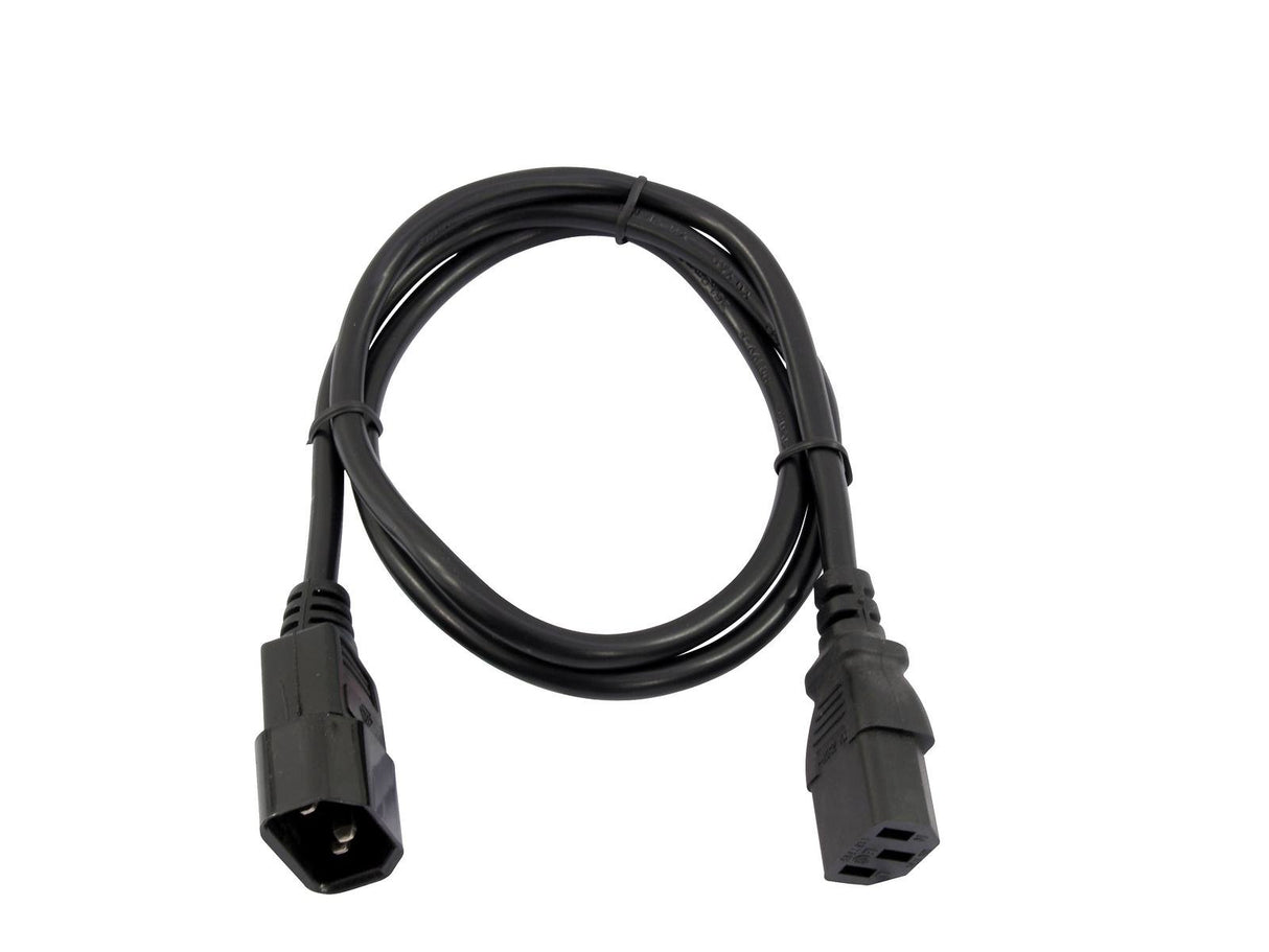 IEC-forlengelseskabel (1M)