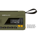 DAB1 Robust utendørsradio med DAB+/FM
