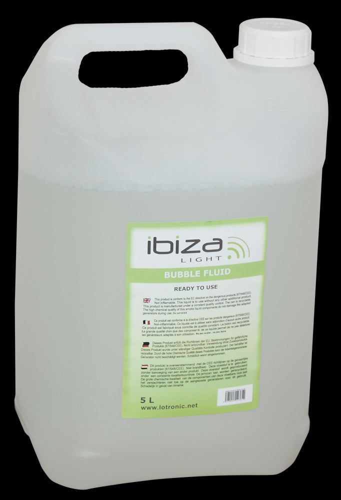 Ibiza såpeboblevæske (5L)