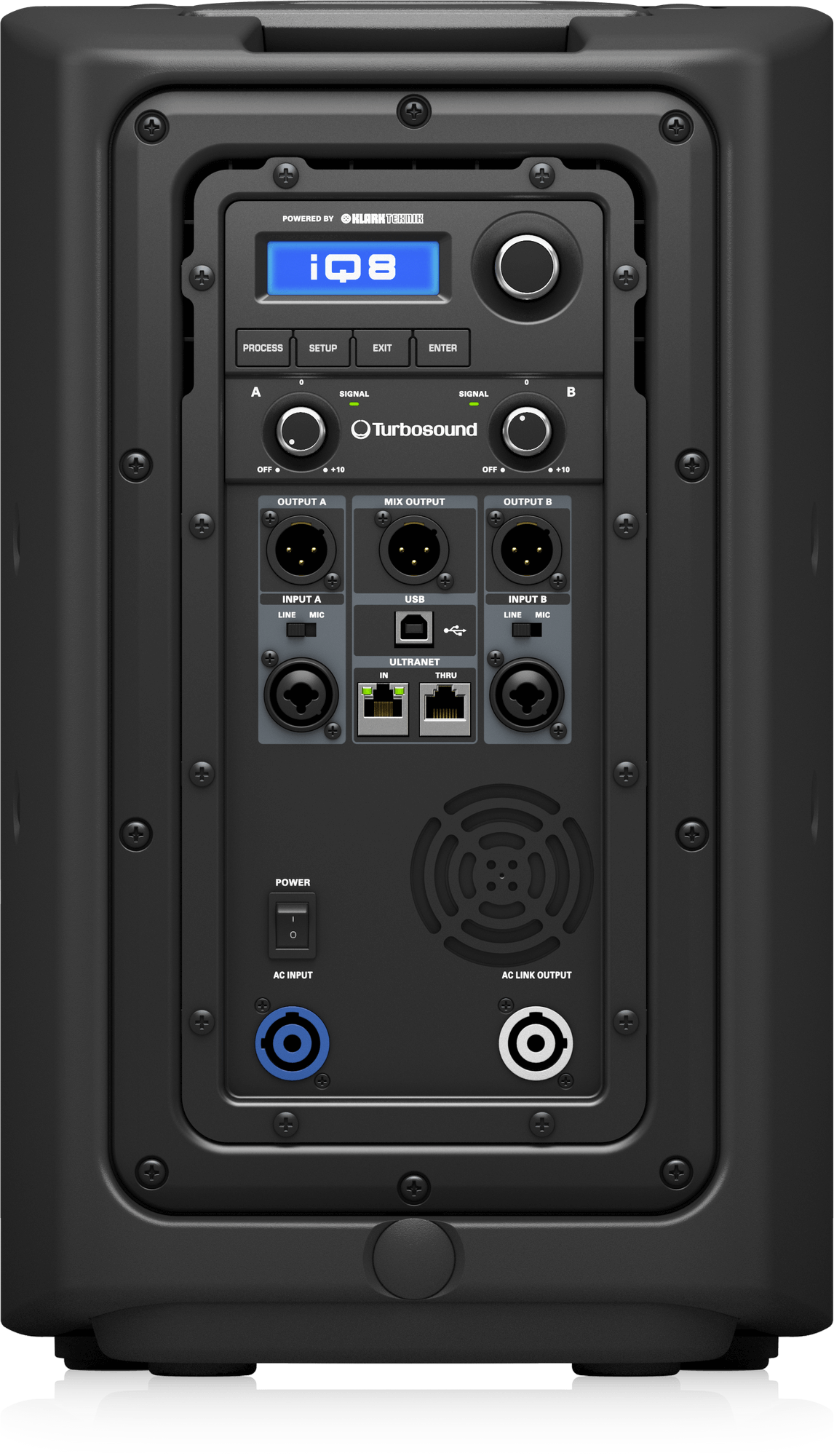 Turbosound iQ8 aktiv høyttaler (2500W)