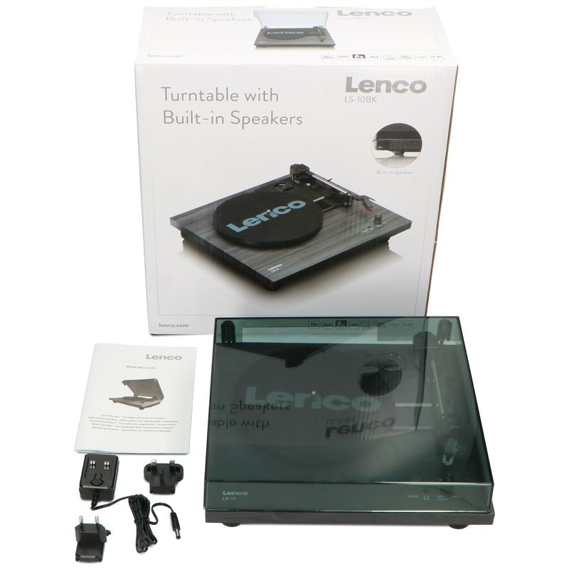 Lenco LS-10 platespiller (svart)