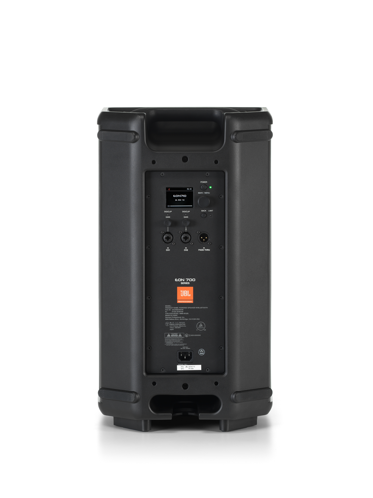 JBL EON710 aktiv PA-høyttaler (svart)