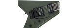 Jackson JS Series King V JS32 elektrisk gitar (Matte Army Drab )