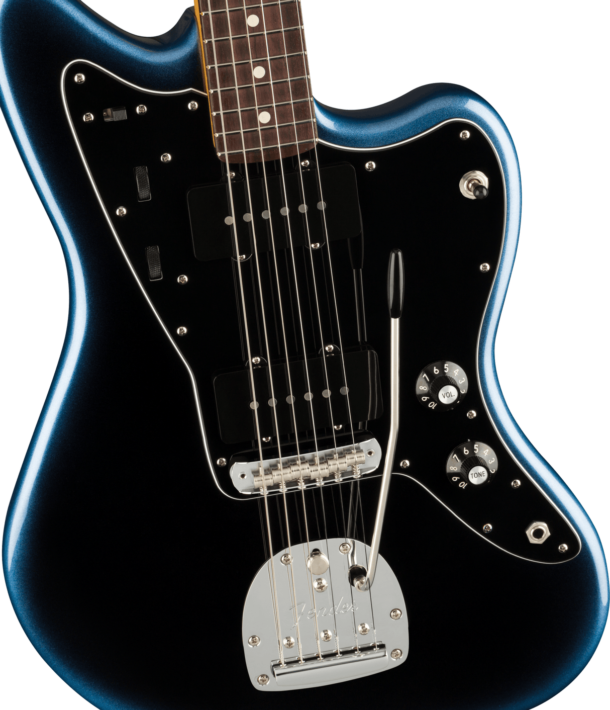 Fender American Professional II Jazzmaster elektrisk gitar (Dark Night)