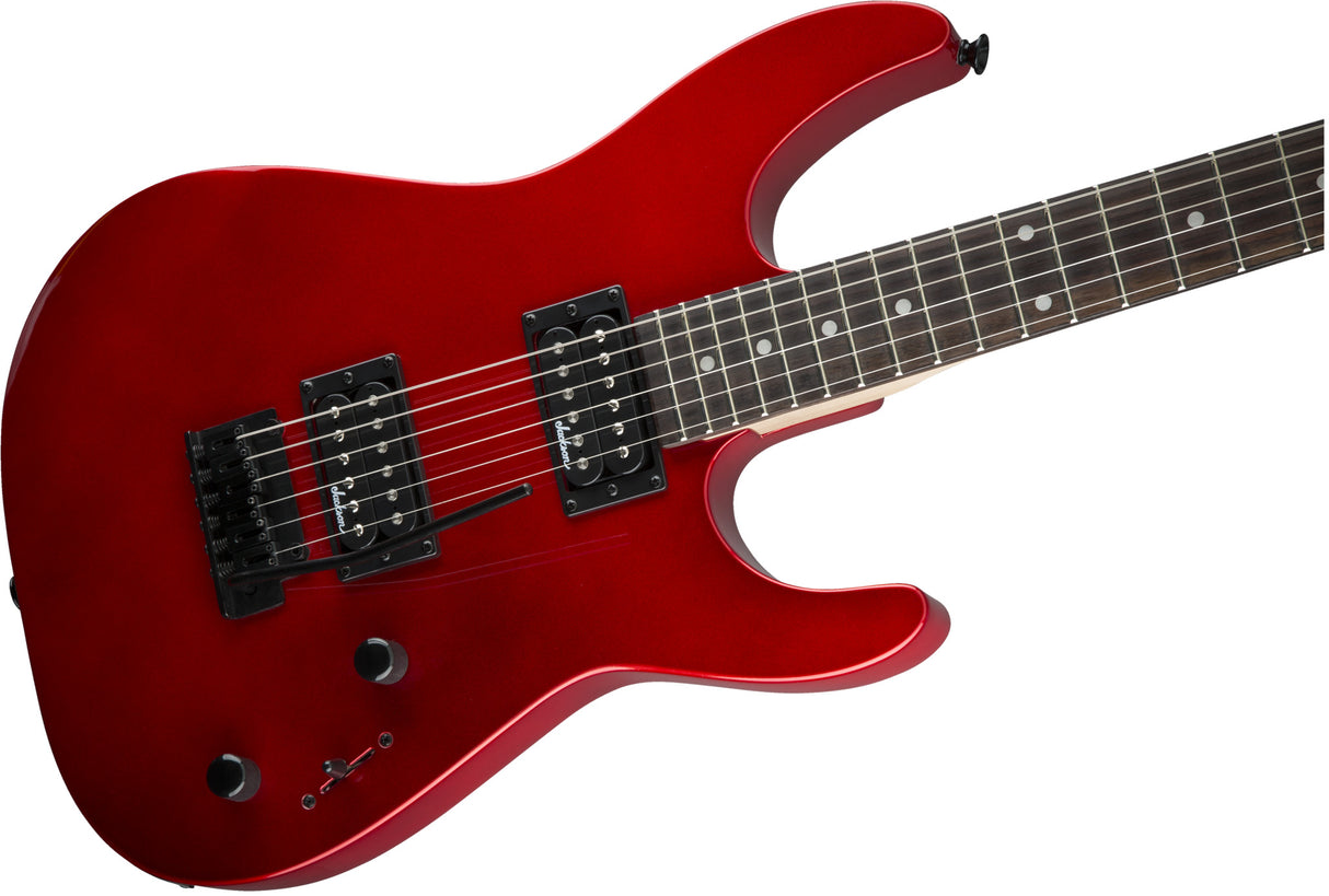 Jackson JS11 Dinky Elektrisk gitar Startpakke (Metallic Red)