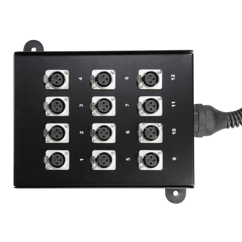Multikabel med Stageboks 12/0 (10 m)