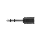 3,5 mm Stereo Jack Hunn til 6,3 mm Stereo Jack adapter