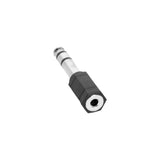 3,5 mm Stereo Jack Hunn til 6,3 mm Stereo Jack adapter