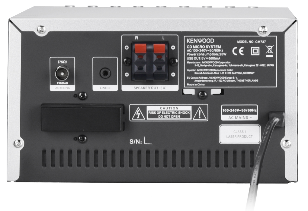 Kenwood M7000S Smart Mini System (sølv)