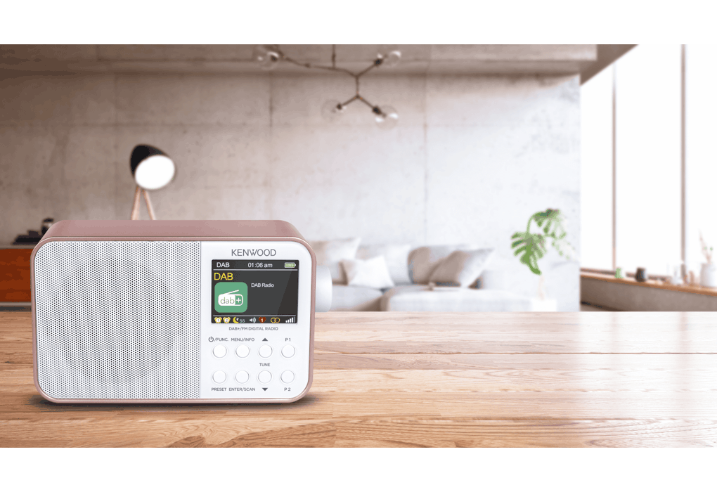 Kenwood CRM30DABR DAB+ Radio (rose Gold )