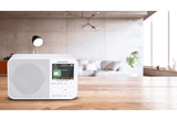 Kenwood CRM30DABW DAB+ Radio (hvit)