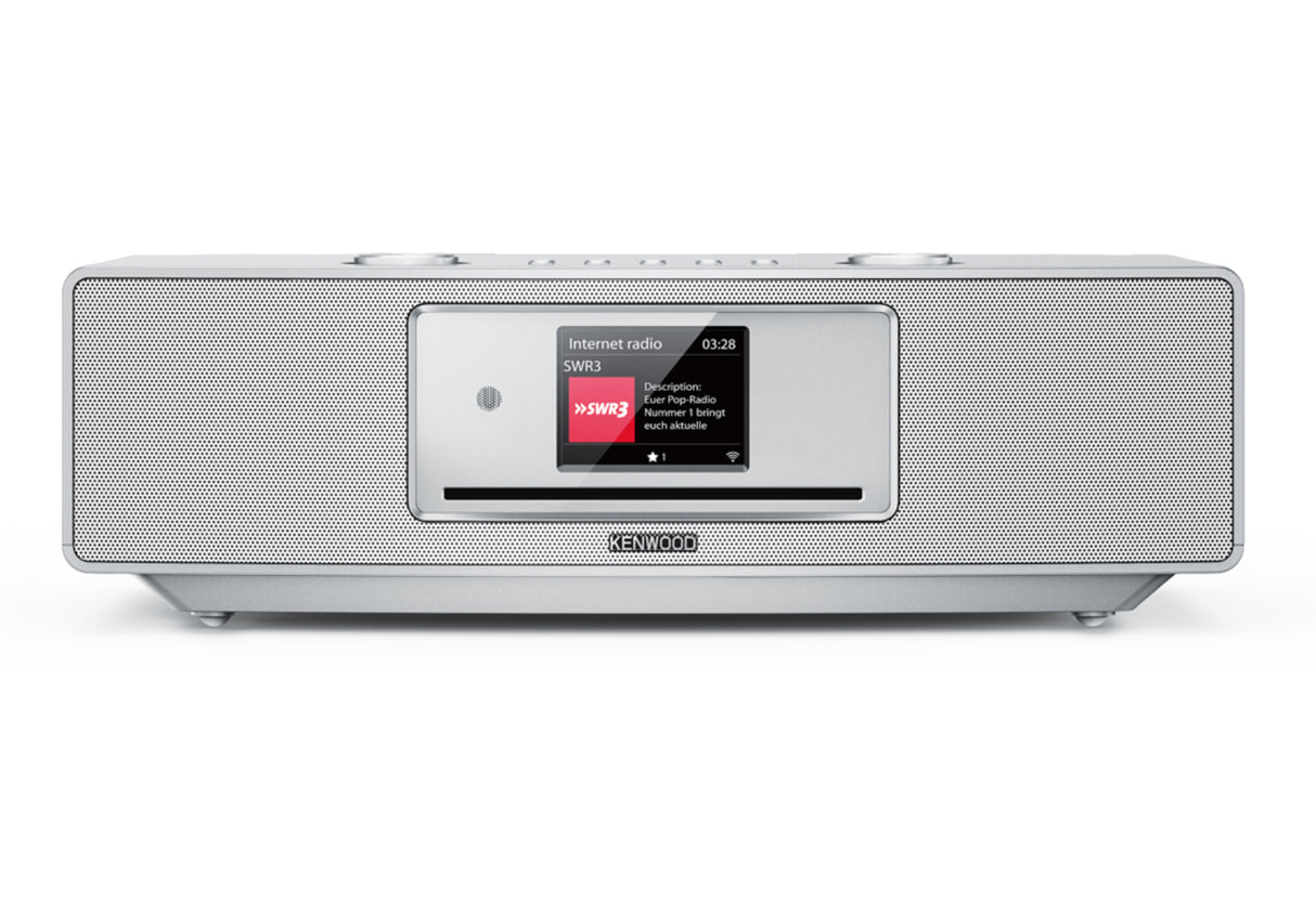 Kenwood CR-ST700SCD-S Radio med Bluetooth og DAB+ (sølv)