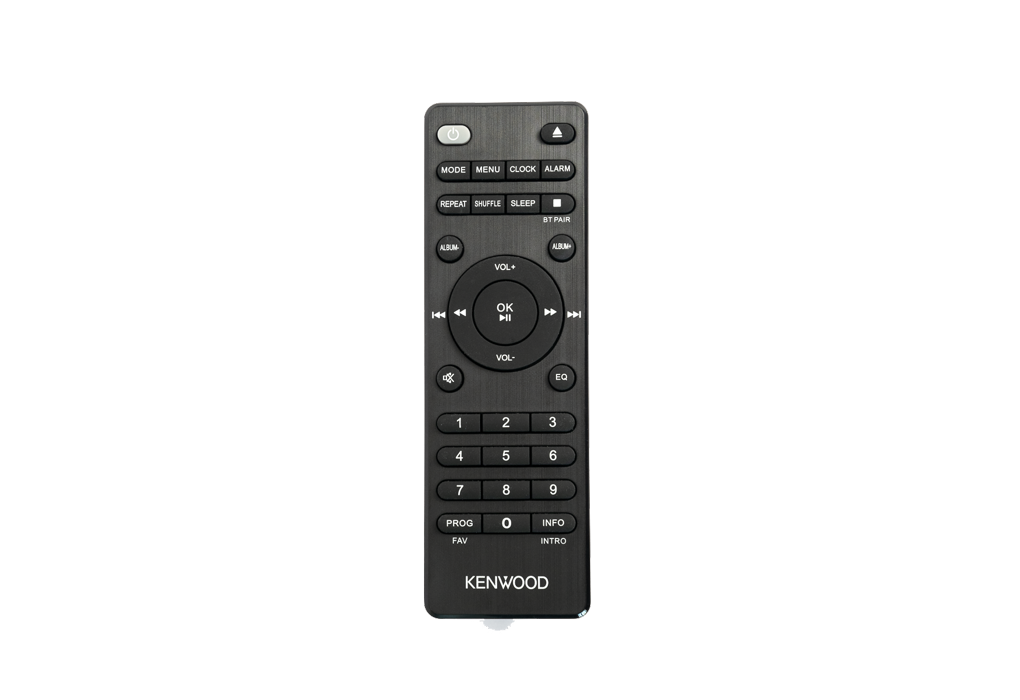 Kenwood M-822DAB Mini-system med Bluetooth og DAB+ (hvit)