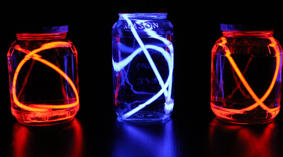 Glowsticks 100 stk. (Blandede farger)