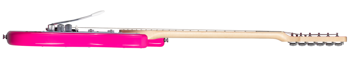 Kramer Focus VT-211S elektrisk gitar (varm rosa)