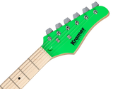 Kramer Focus VT-211S elektrisk gitar ( Green )