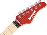 Kramer Guitars Pacer Classic FR Spesial elektrisk gitar ( Scarlet Red Metallic )