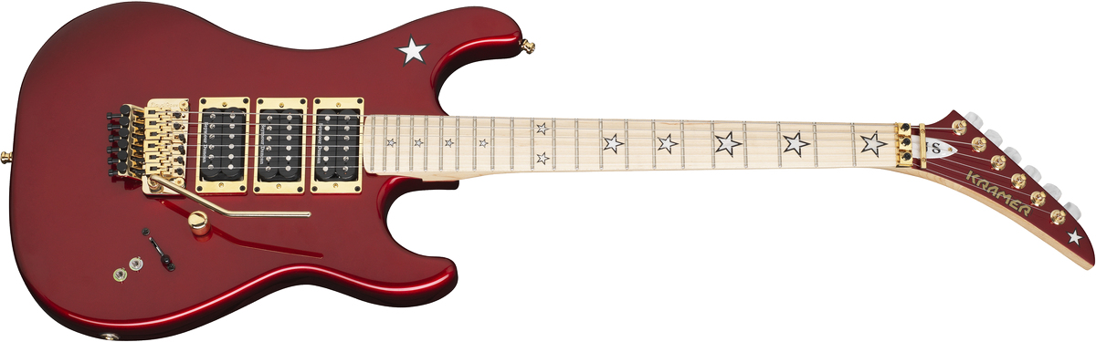 Kramer Jersey Star elektrisk gitar ( Candy Apple Red )