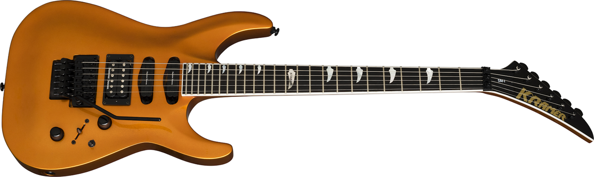 Kramer SM-1 elektrisk gitar (Orange Crush)