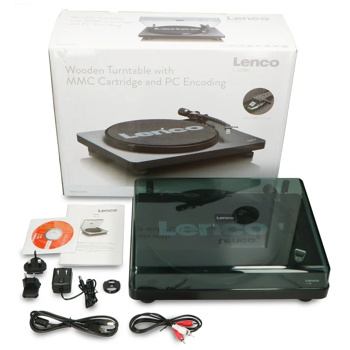 Lenco L-30 platespiller (svart)