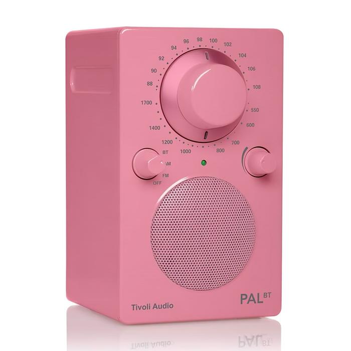 Tivoli Audio PAL Bluetooth høyttaler (rosa)