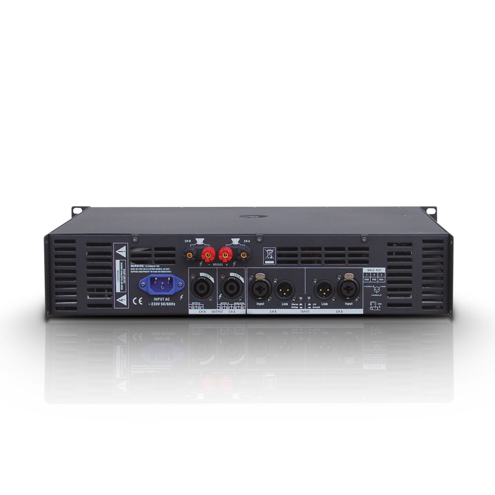 LD Systems DEEP2 600 effektforsterker (2x300W, 8 Ohm)