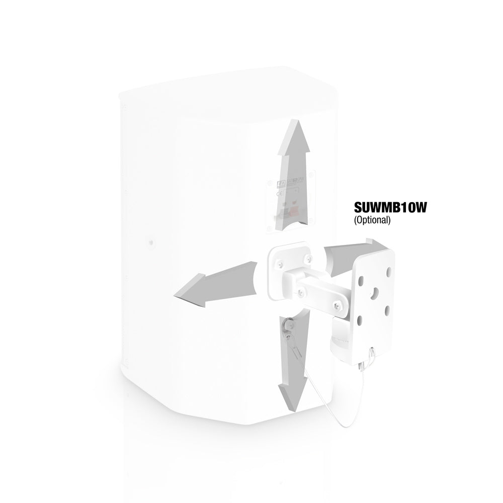 LD Systems SAT 62 G2 Høyttalersett 80W RMS 8 Ohm Hvit