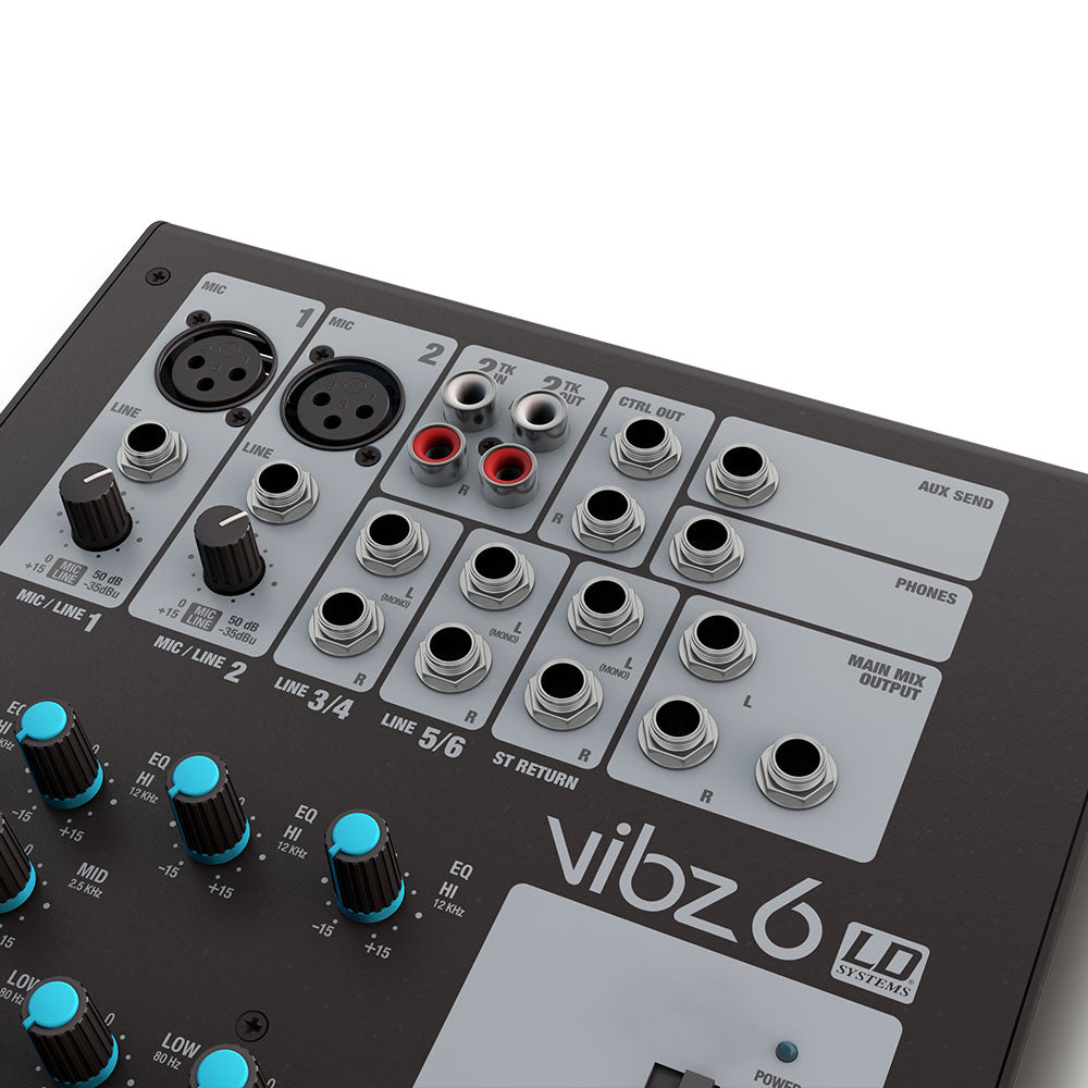 LD Systems VIBZ 6-kanals mikser