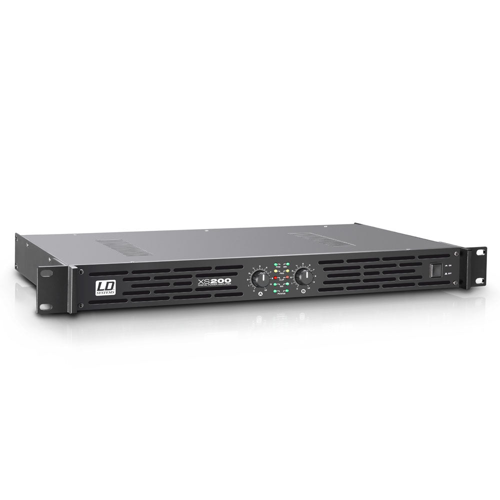 LD Systems XS 200 effektforsterker (2x50W, 8 Ohm)