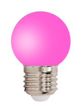 Fargede LED-pærer (6 stk)