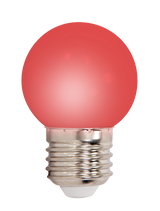 Fargede LED-pærer (6 stk)