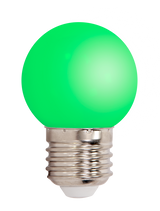 Fargede LED-pærer (6 stk)