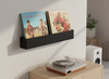 Studio 57 Vinyl Dobbel Vegg Display (svart)