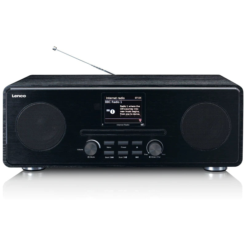 Lenco DIR-260 Radio (svart)