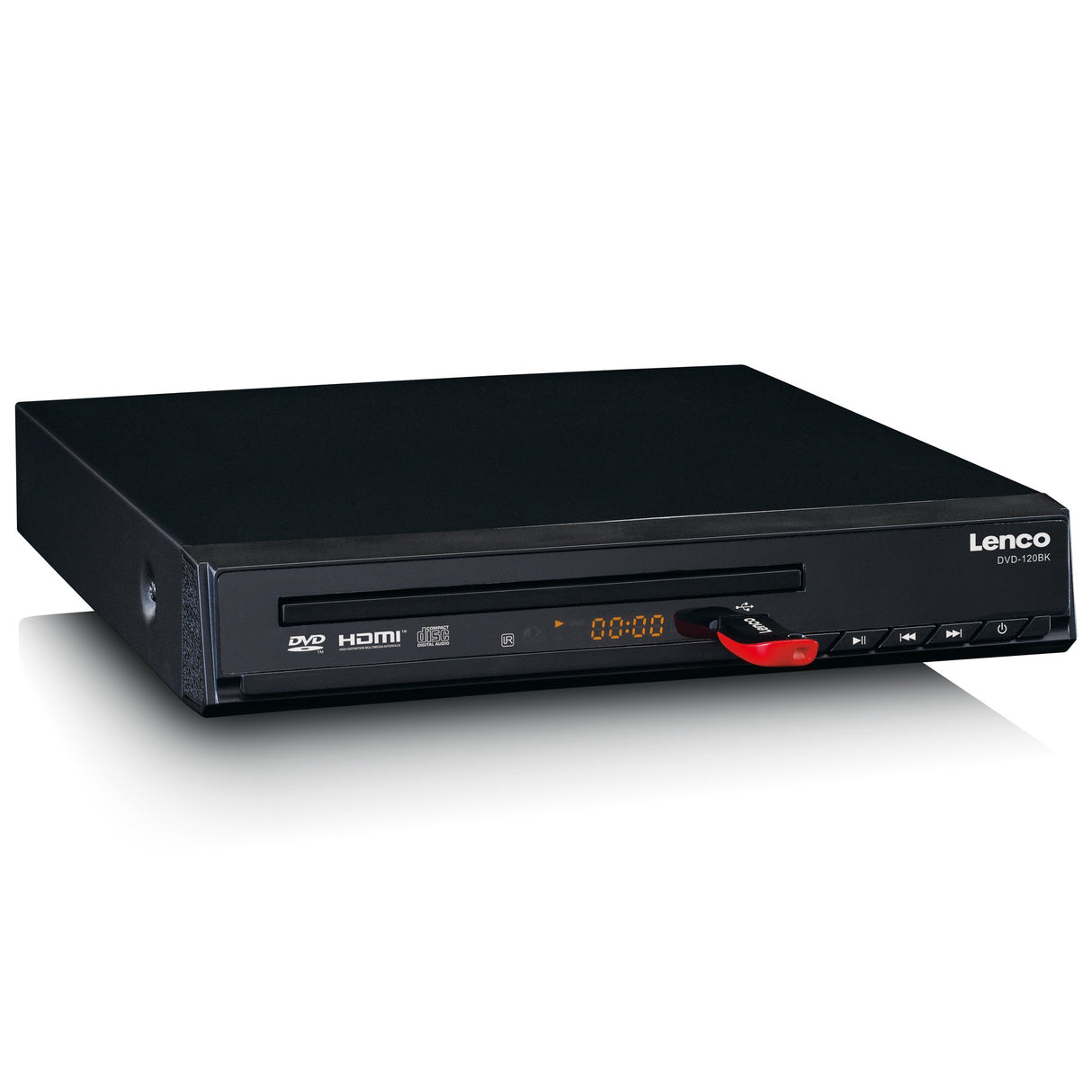 Lenco DVD-120 DVD/CD-spiller