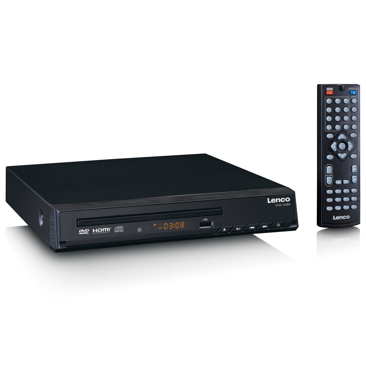 Lenco DVD-120 DVD/CD-spiller