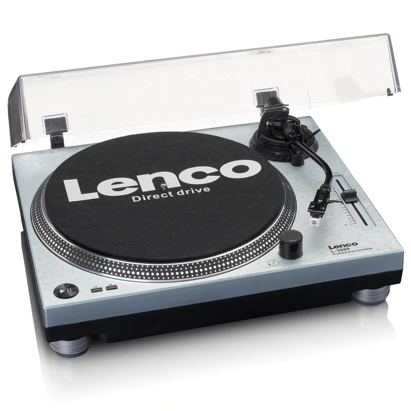 Lenco L-3809 Platespiller, Metallic