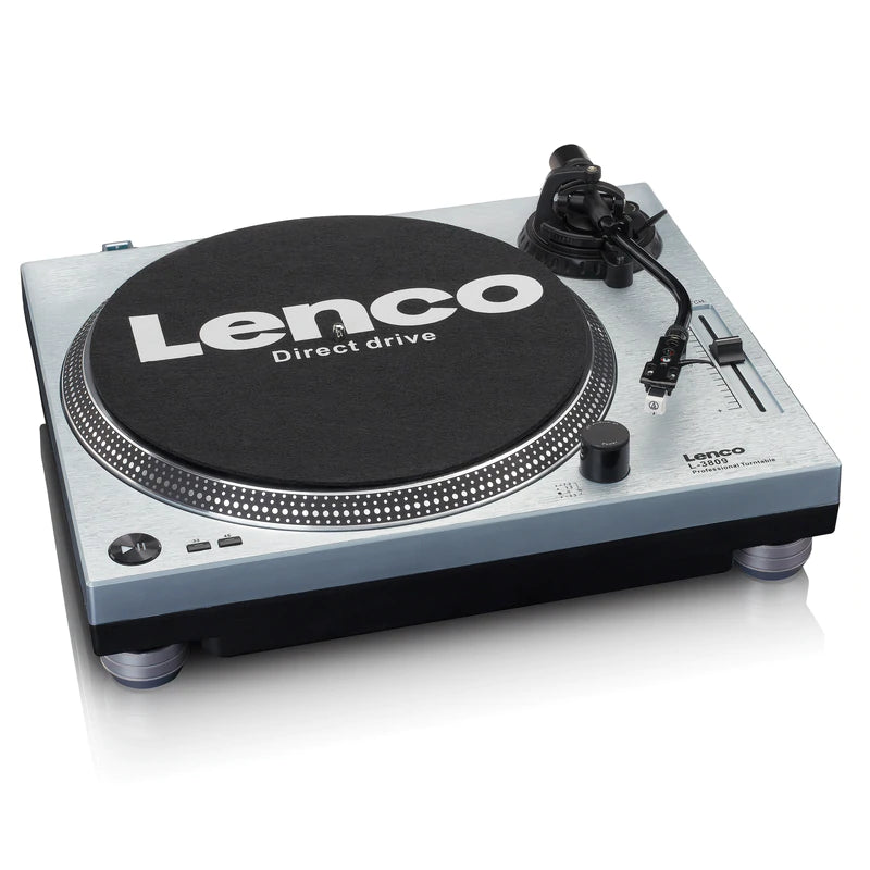 Lenco L-3809 Platespiller, Metallic