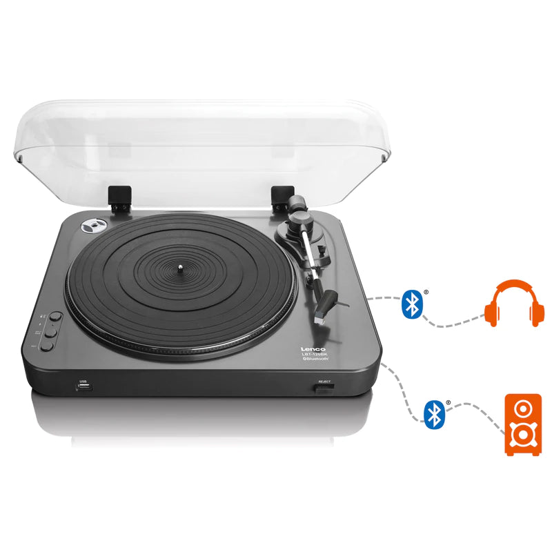 Lenco LBT-120 Bluetooth-platespiller (svart)