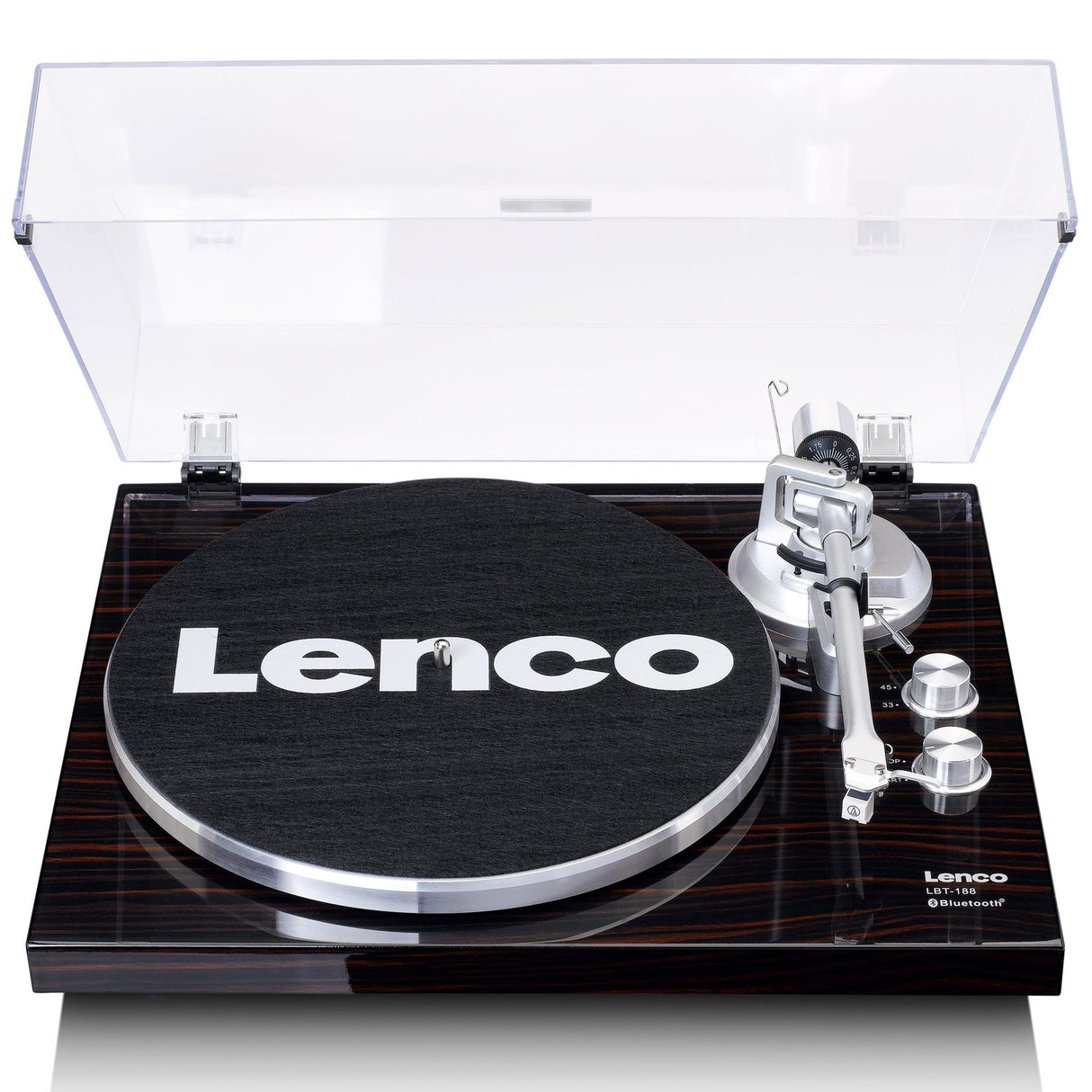 Lenco LBT-188 Bluetooth platespiller (valnøtt)