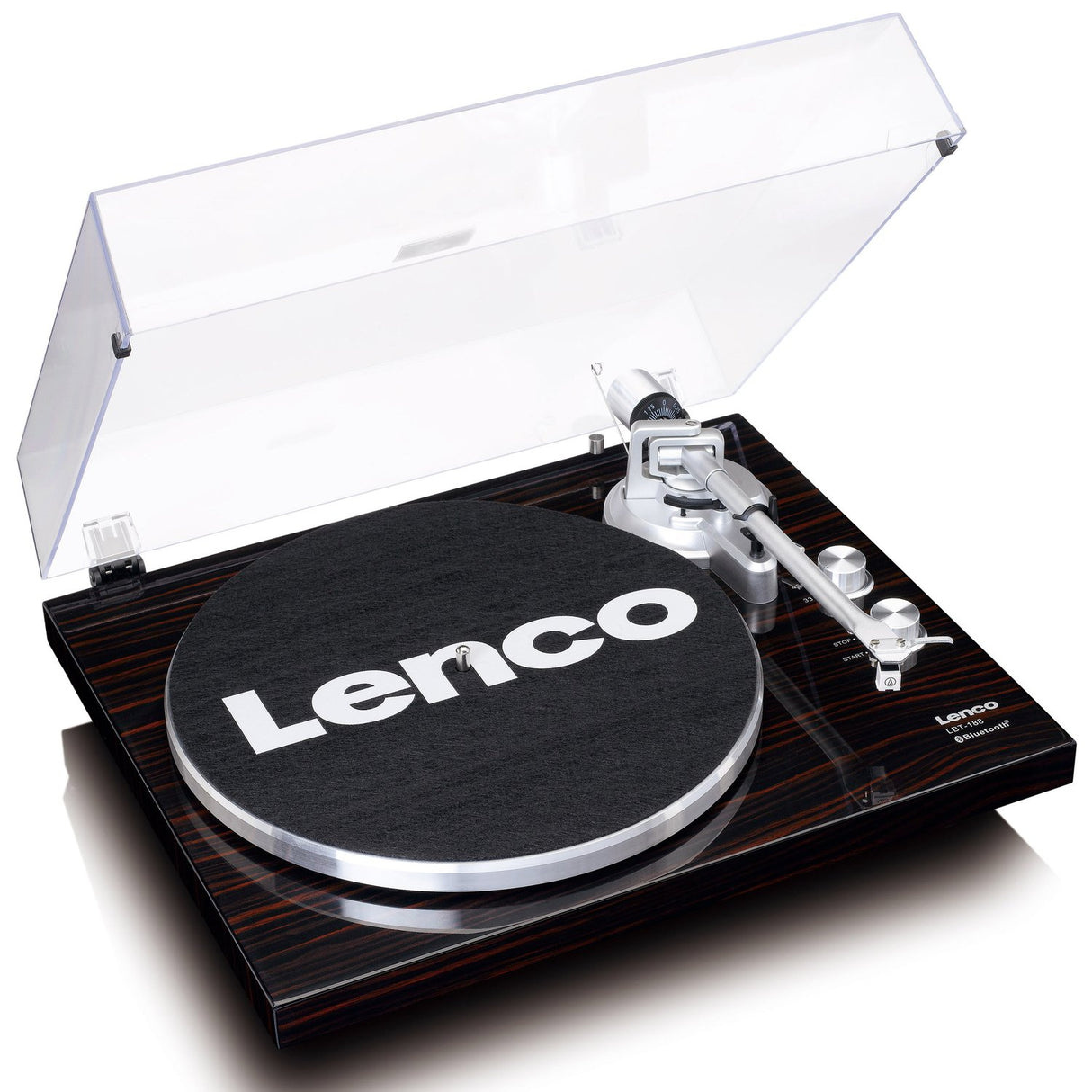Lenco LBT-188 Bluetooth platespiller (valnøtt)