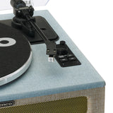 Lenco LS-440 Bluetooth-platespiller (blå/beige)