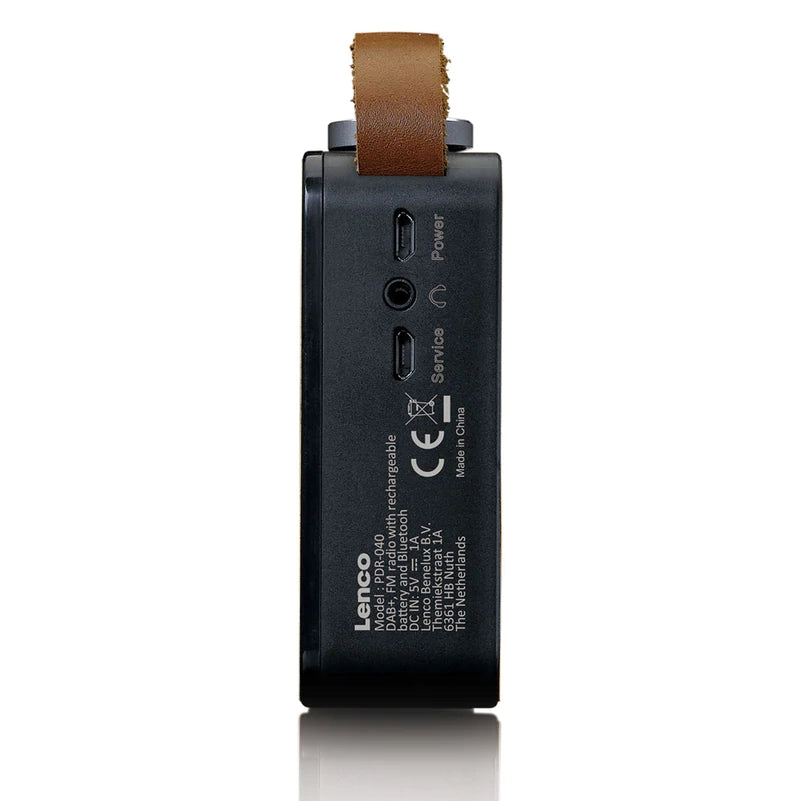 Lenco PDR-040 DAB+ Radio (bambus/svart)
