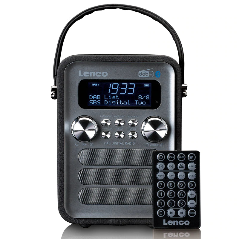 Lenco PDR-051 DAB+ Radio (svart/sølv)