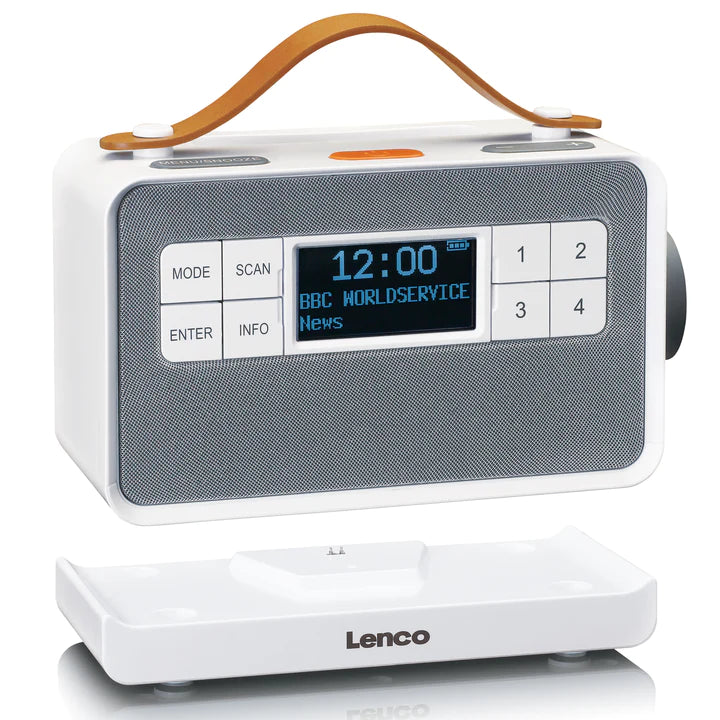 Lenco PDR-065 DAB+ Radio (hvit)