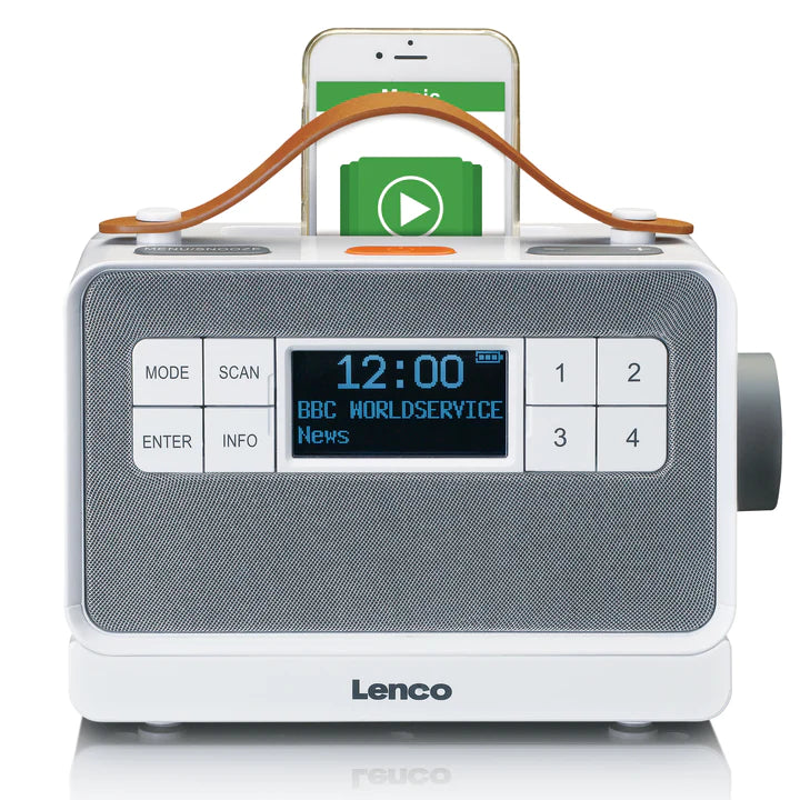 Lenco PDR-065 DAB+ Radio (hvit)